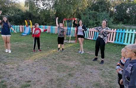 День физкультурника в селе Чемодановка