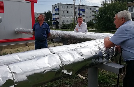 Совещание в с. Вазерки по вопросу модернизации котельной и подготовки к отопительному сезону 2023-2024 гг.