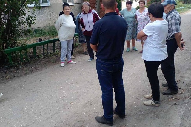 Сход граждан в с. Бессоновка
