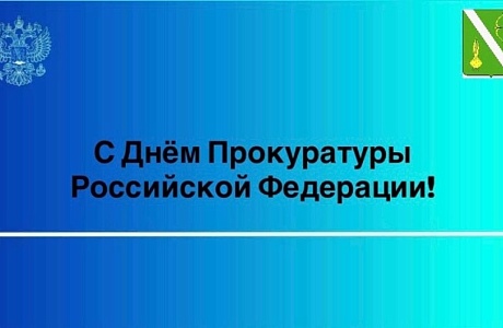 Поздравление главы Бессоновского района Натальи Шалдаевой с Днем Прокуратуры Российской Федерации! 