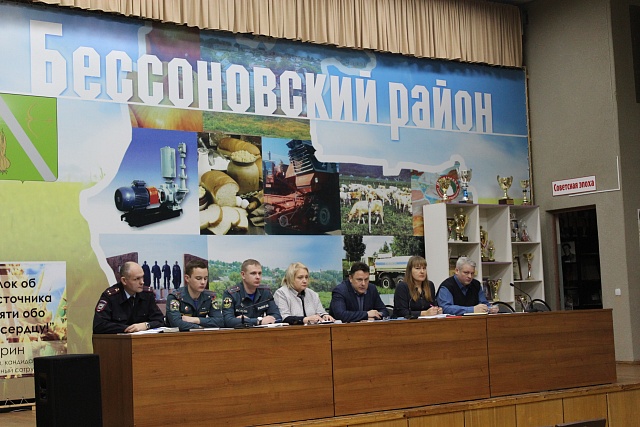 Заседание антитеррористической комиссии Бессоновского района