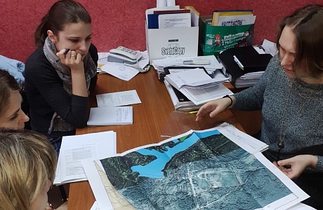 Начальником отдела градостроительства - главным архитектором района Ириной Владимировной Шуляк проведено рабочее совещание с представителями Росреестра