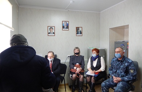 Заседание Совета общественности по профилактике правонарушений