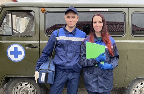 Ветеринарные врачи ГБУ «Бессоновская райСББЖ» проводят подворный обход