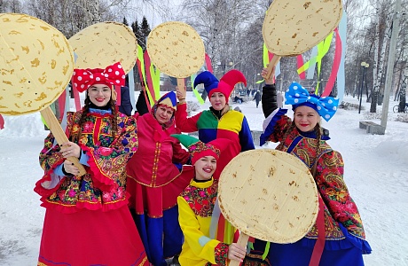 В селе Чемодановка прошли народные гулянья «Широкая масленица»
