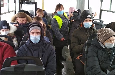 11 марта 2021 года   в с. Бессоновка проведен очередной рейд в пассажирском транспорте   по соблюдению «масочного режима»