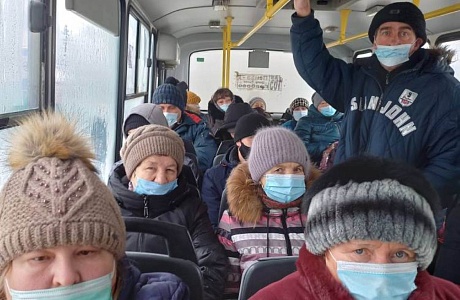 В населенном пункте Бессоновка  проведен очередной рейд в пассажирском транспорте   по соблюдению «масочного режима»
