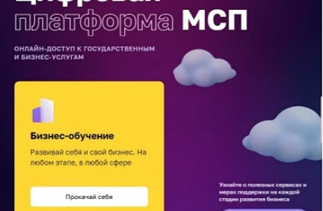 Цифровая платформа МСП предлагает предпринимателям обучающие материалы