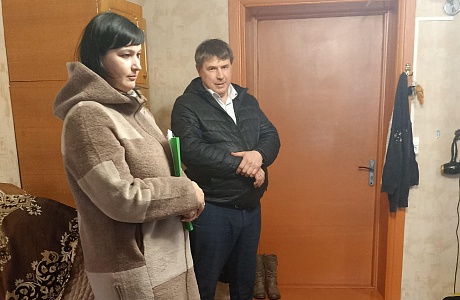 Рейд по семьям села Бессоновка