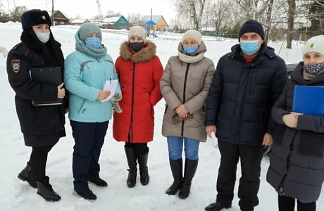 В субботу прошел районный межведомственный рейд по профилактике и предупреждению правонарушений