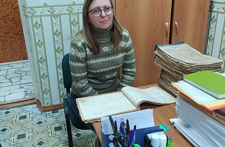 Организация  исследовательской  работы в архивном отделе администрации Бессоновского района