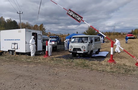 В Колышлейском районе прошли межрегиональные командно-штабные учения по ликвидации условного очага особо опасного заболевания птиц  
