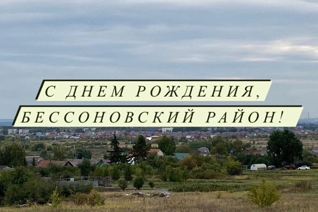 Поздравление исполняющего полномочия главы Бессоновского района Н.В.Шалдаевой с Днём района!