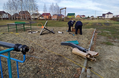Новая спортивная площадка