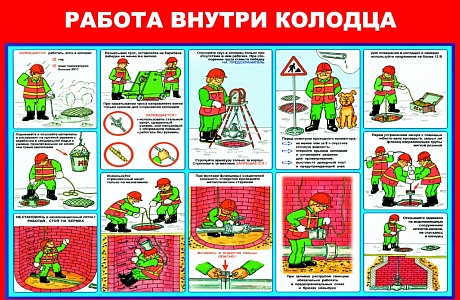 Необходимо усилить меры безопасности при проведении работ в колодцах  
