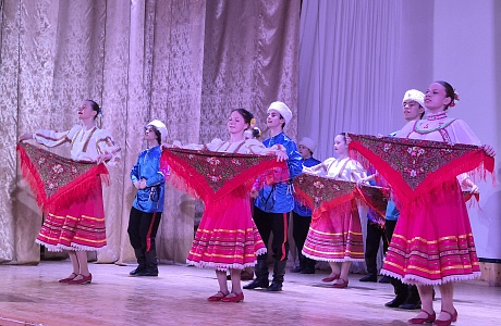 Состоялся концерт ансамбля народной песни «Славяне» и ансамбля танца «Казачата» Пензенского областного Дома народного творчества