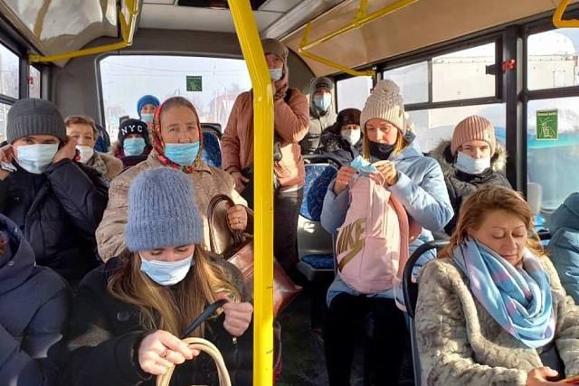 В населенном пункте Бессоновка проведен очередной рейд в пассажирском транспорте по соблюдению «масочного режима»