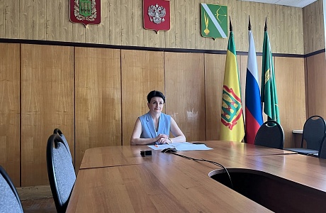 Начальник отдела экономики и инвестиционного развития Кристина Петлина приняла участие в совещании в режиме видеоконференцсвязи