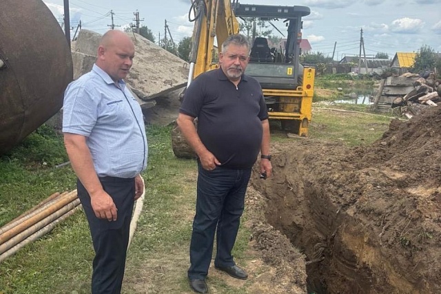 С рабочим визитом Бессоновский район посетил Министр региональной безопасности Пензенской области Василий Ложкин