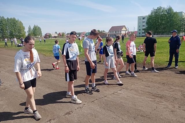 В Бессоновском районе состоялся муниципальный этап Всероссийских спортивных соревнований школьников  «Президентские состязания»