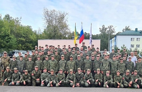 Юноши Бессоновского района приняли участие в учебных сборах центра военно-патриотического воспитания молодежи Пензенской области "Авангард"!