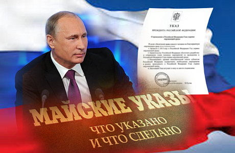Мониторинг исполнения «майских» указов Президента РФ