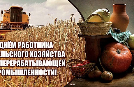 Поздравление главы Бессоновского района Натальи Шалдаевой с Днем работника сельского хозяйства и перерабатывающей промышленности!