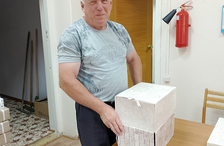 Прием документов от организаций - источников комплектования  архивного отдела администрации Бессоновского района Пензенской области.