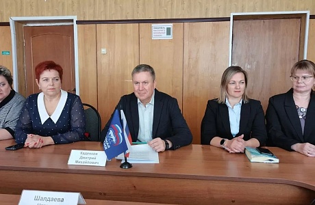  ﻿В Бессоновском районе прошла рабочая встреча депутата Государственной Думы Дмитрия Каденкова 
