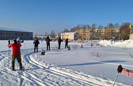 Лыжная прогулка