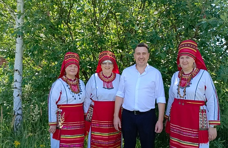 Артисты фольклорного ансамбля «Келу» — желанные гости