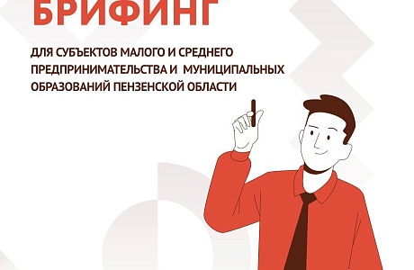 Онлайн - брифинг для субъектов малого и среднего предпринимательства и муниципальных образований Пензенской области Онлайн - брифинг для субъектов малого и среднего предпринимательства и муниципальных образований Пензенской области