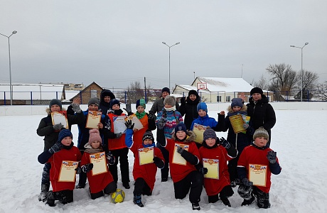 Футбол в валенках