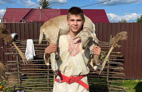 Спортивный клуб "Журавлик" принял участие вспортивных состязаниях с. Пазелки "Покш эрзянь чи". 