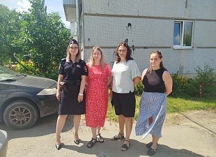 В селе Чемодановка и в селе Кижеватово состоялся межведомственный рейд, направленный на социальную поддержку и профилактику правонарушений среди отдельных категорий граждан