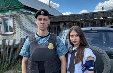 Участие бойцов отряда «Тигр» в рейдовых мероприятиях 