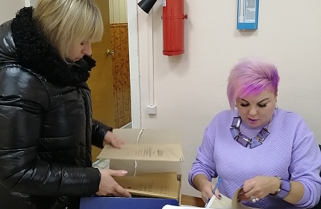 Прием документов от организаций - источников комплектования  архивного отдела администрации Бессоновского района Пензенской области  в связи с реорганизацией