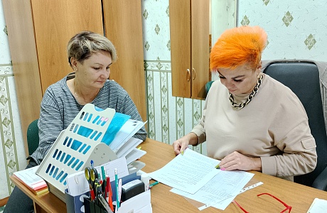 Индивидуальная консультация – обучение специалиста организации – источника комплектования муниципального архива  Бессоновского района