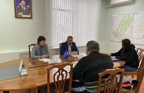 В администрации Бессоновского района состоялся личный прием граждан