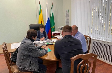 Глава Бессоновского района Наталья Шалдаева провела личный приём граждан