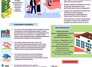 Региональный (семейный) капитал в размере 1 миллиона рублей