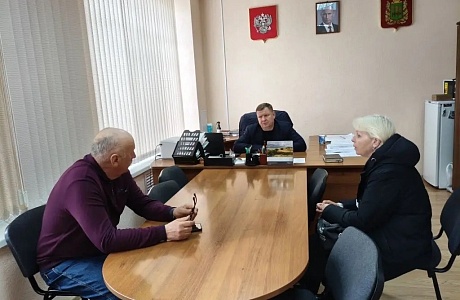 Первый заместитель главы местной администрации Александр Карагодин провел личный прием граждан