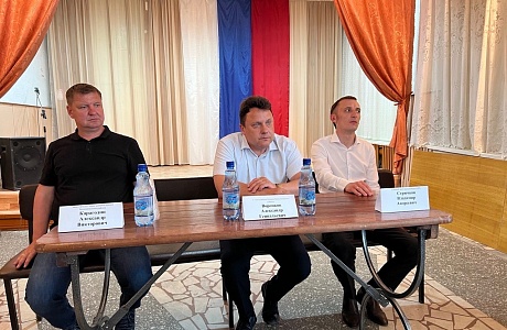 Встречи с населением в с.Бессоновка и с.Полеологово 