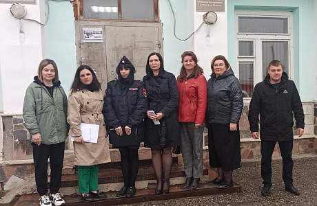 Состоялся межведомственный рейд комиссии по делам несовершеннолетних и защите их прав Бессоновского района